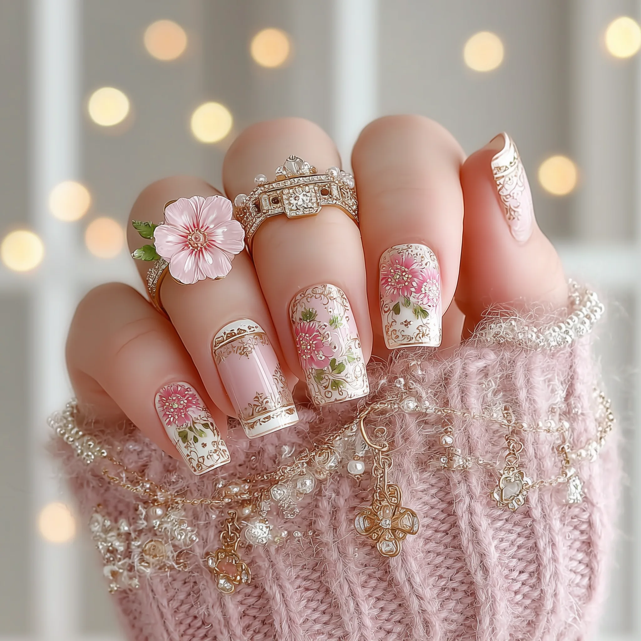 Seasonal nail design