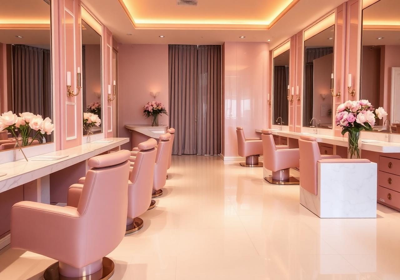 Lovely Nails salon interior